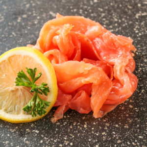 Gerookte Zalmsnippers - Afbeelding 2